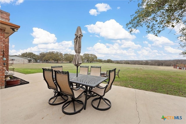 view of patio