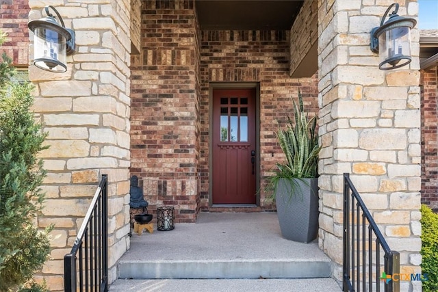 9550 Savannah Ridge Dr Unit 11, Austin, TX 78726 - entrance to property featuring brick siding