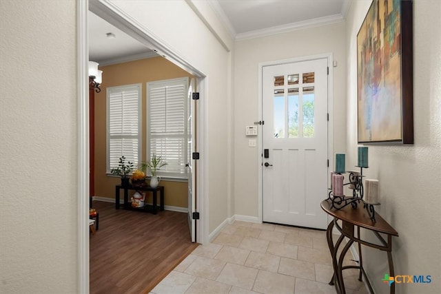 9550 Savannah Ridge Dr Unit 11, Austin, TX 78726 - entrance foyer featuring crown molding