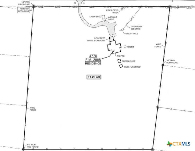 4770 Fm 2808, Kempner, TX 76539 - map / location