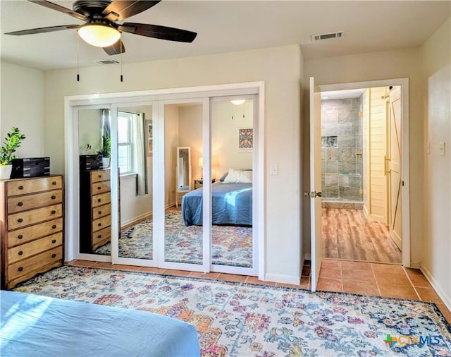 4770 Fm 2808, Kempner, TX 76539 - tiled bedroom with baseboards and a ceiling fan