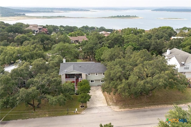 1215 Amanda, Canyon Lake, TX 78133 - aerial view of a nearby body of water