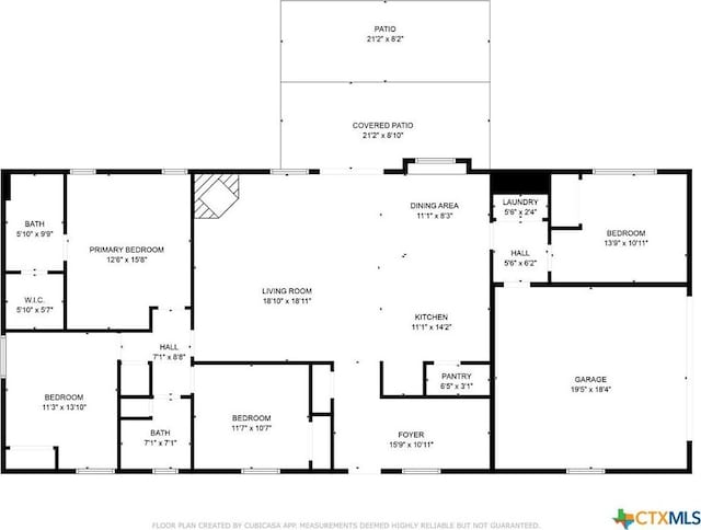 8704 Trailridge Dr, Temple, TX 76502 - view of property floor plan
