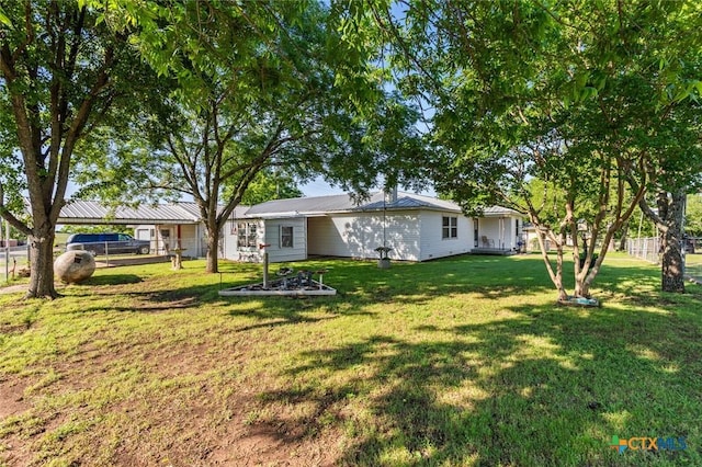 134 Daisy Ln, Whitney, TX 76692 - view of yard