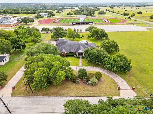 803 S Converse St, Flatonia, TX 78941 - drone / aerial view