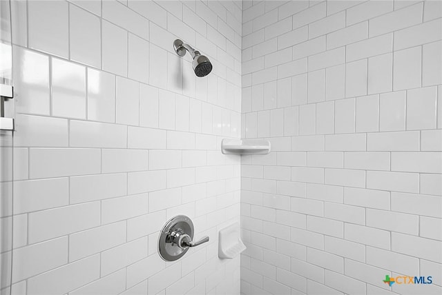 144 Slocum Dr, Canyon Lake, TX 78133 - bathroom with tiled shower and pet washing station