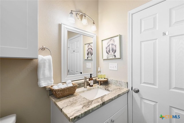 144 Slocum Dr, Canyon Lake, TX 78133 - half bath with vanity