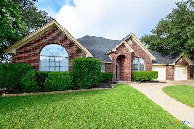 512 Gazelle Trl, Harker Heights, TX 76548 - view of front of house featuring brick siding and a front yard