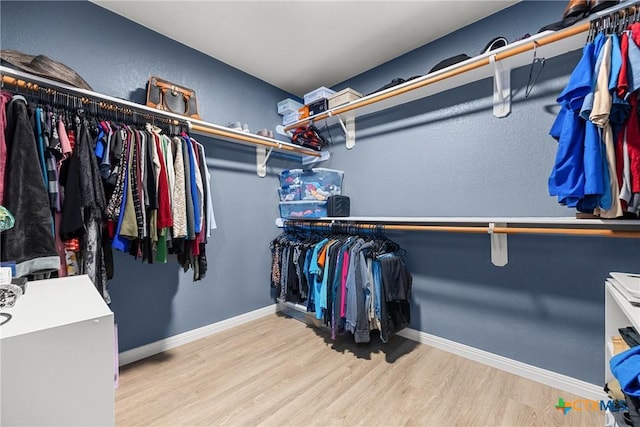3410 Regency Ct, Killeen, TX 76549 - spacious closet with wood finished floors