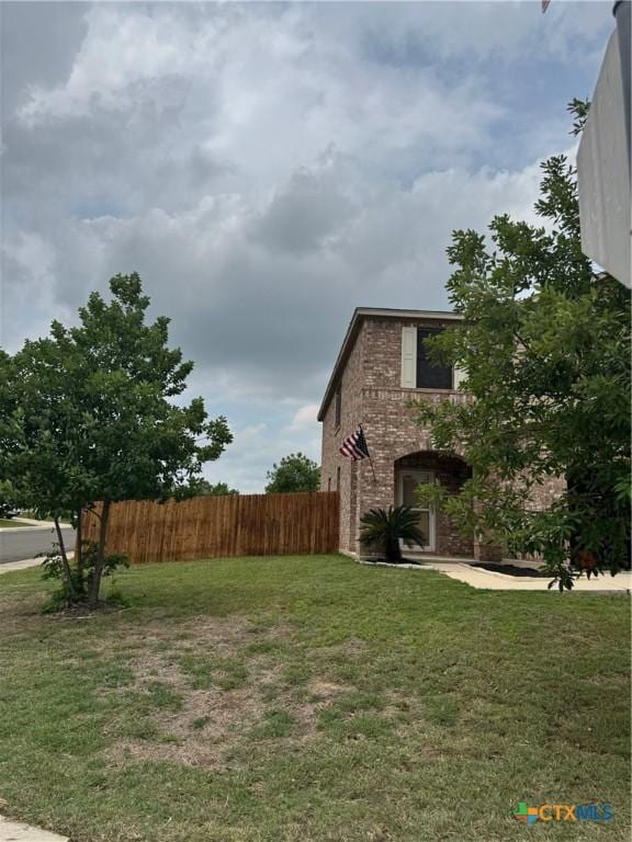 111 Sheep Trail Dr, Kyle, TX 78640 - exterior space featuring fence