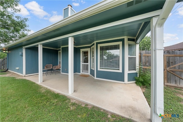4810 Stone Pointe Dr, Temple, TX 76502 - rear view of property with a patio area