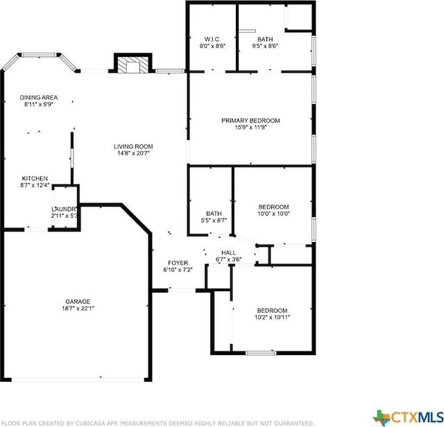 4810 Stone Pointe Dr, Temple, TX 76502 - view of floor plan / room layout