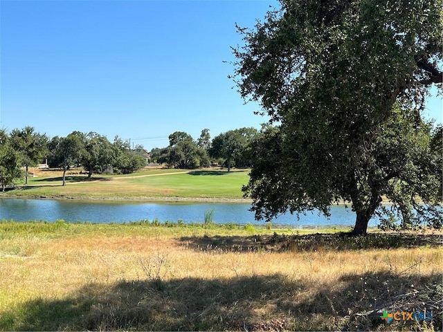 view of water feature