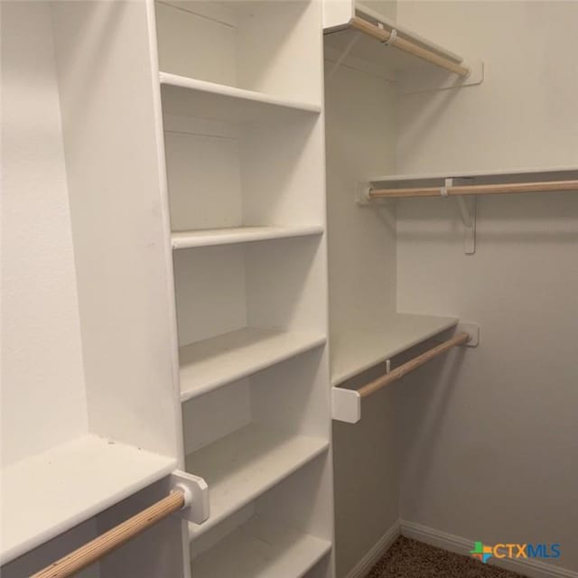 3805 Flat Rock Mountain Dr, Killeen, TX 76549 - spacious closet featuring carpet floors
