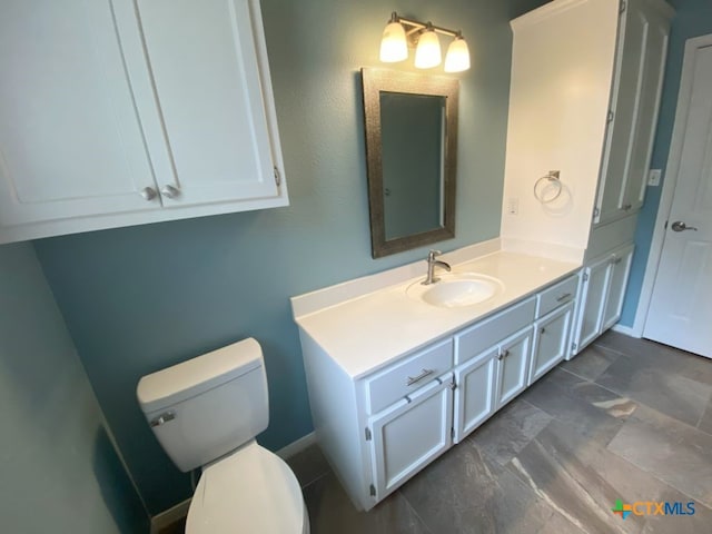 406 Windy Way Dr, Victoria, TX 77904 - bathroom featuring vanity and toilet