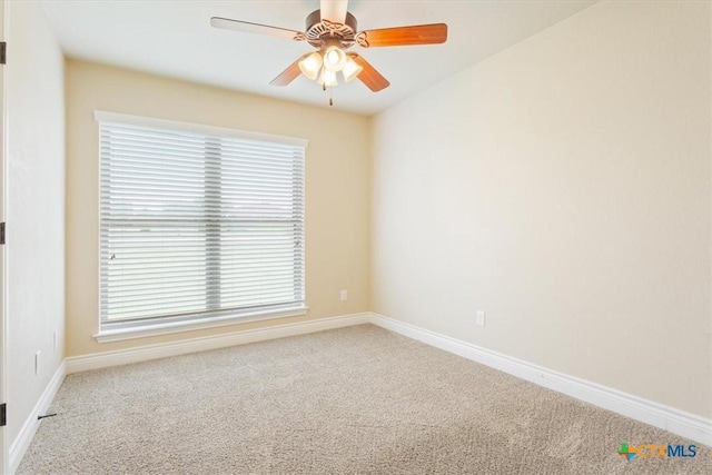 1129 Wren Cir, Copperas Cove, TX 76522 - empty room featuring carpet floors and a ceiling fan