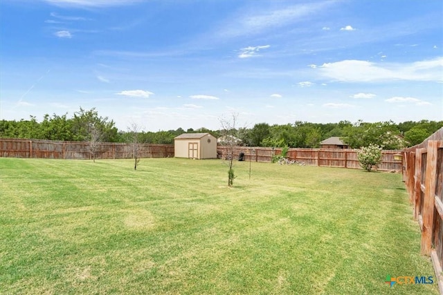 1129 Wren Cir, Copperas Cove, TX 76522 - fenced backyard with a shed