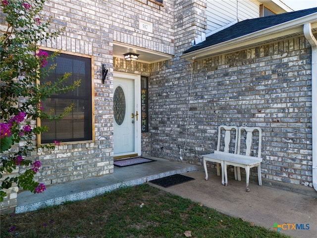 view of property entrance