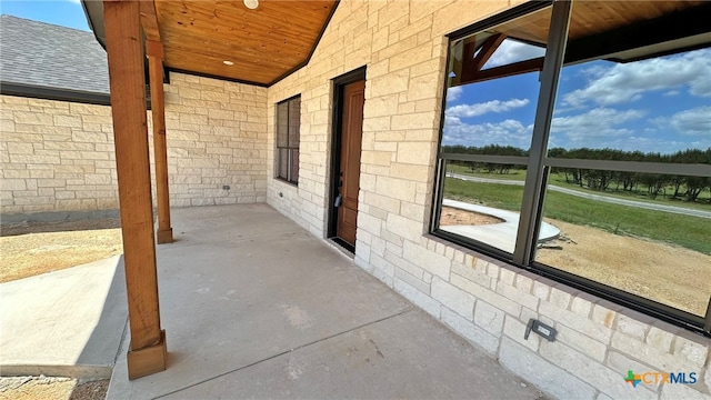 view of patio