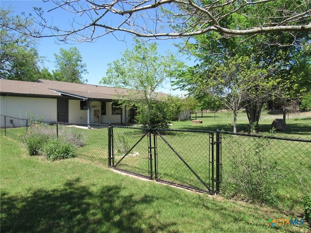 view of yard