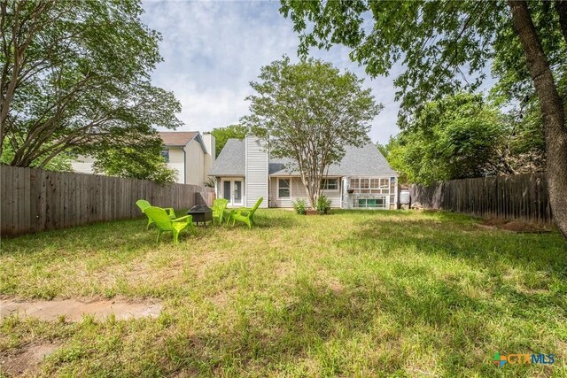 7503 Islander Dr, Austin, TX 78749 - back of property featuring a chimney
