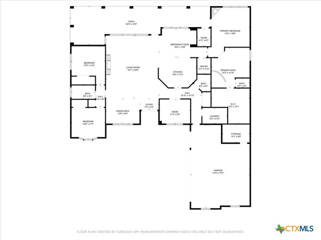 2901 Chisholm Trl, Salado, TX 76571 - view of floor plan / room layout