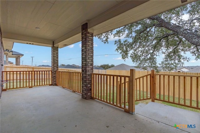 view of patio