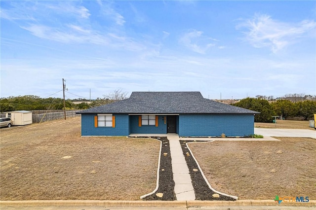 view of front of house