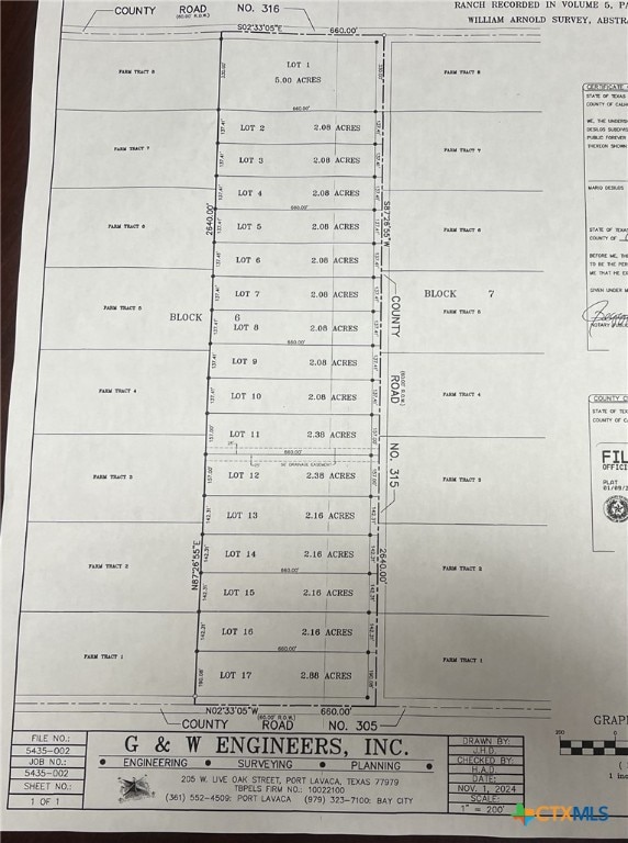 TBD County Road 315, Port Alto, TX 77979