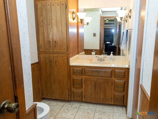 3309 Cottonwood Ln, Temple, TX 76502 - bathroom with vanity and tile patterned flooring
