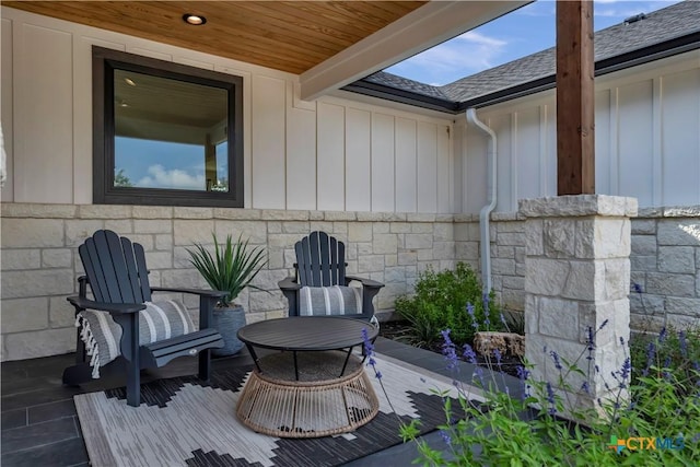 438 Cedar Mountain Dr, Marble Falls, TX 78654 - view of patio