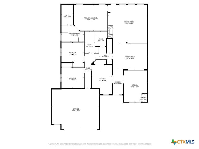 7778 Little Deer Trl, Georgetown, TX 78628 - plan