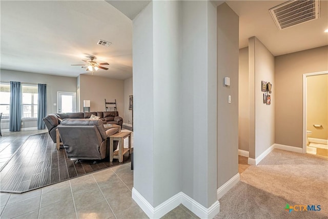 822 Old World Dr, Harker Heights, TX 76548 - hallway featuring baseboards and tile patterned flooring