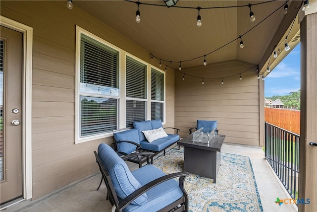 822 Old World Dr, Harker Heights, TX 76548 - view of patio with outdoor lounge area