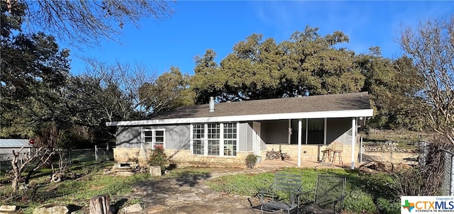 view of rear view of house