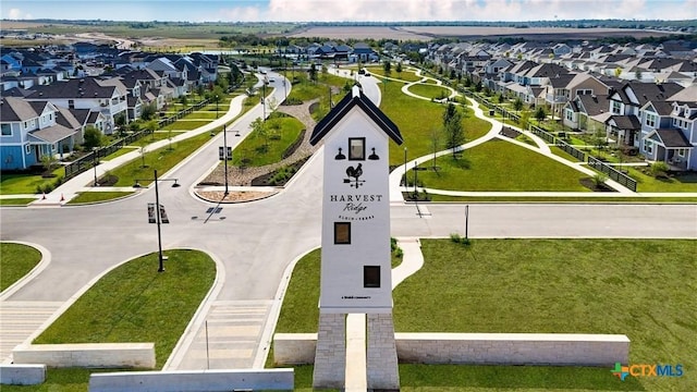 192 Lavender Ln, Elgin, TX 78621 - birds eye view of property featuring a residential view