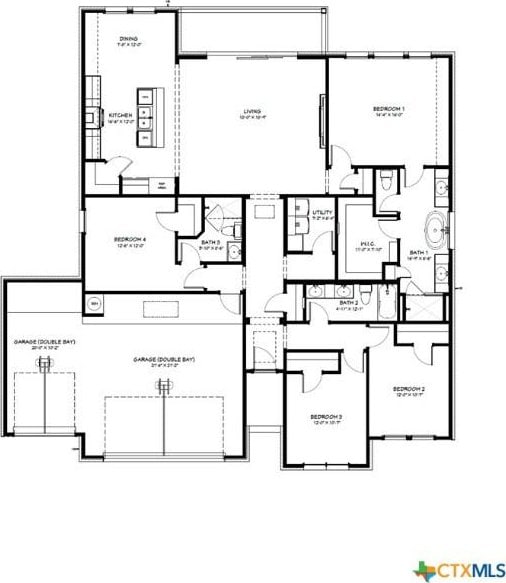 4146 Turning Leaf Dr, Nolanville, TX 76559 - plan