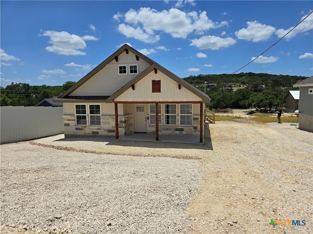 view of front of house