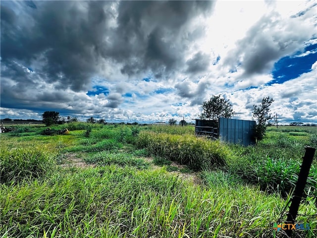 exterior space featuring a rural view