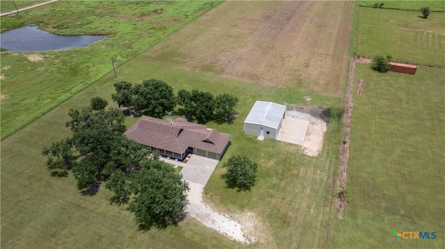99 N Seakist Ln, Port Lavaca, TX 77979 - aerial view of property's location featuring rural landscape and a nearby body of water