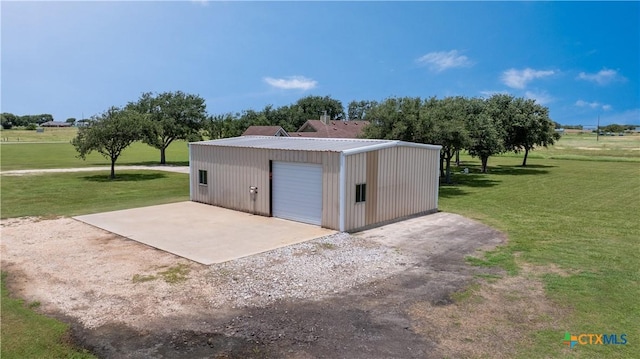 99 N Seakist Ln, Port Lavaca, TX 77979 - detached garage with driveway