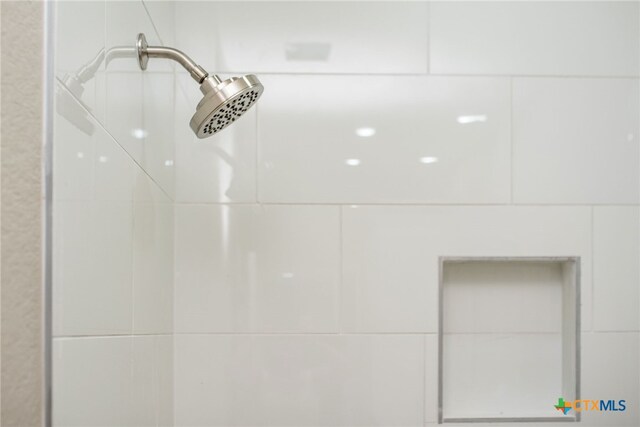 details with walk in shower