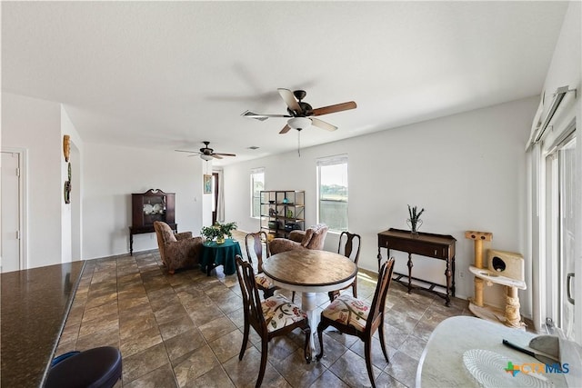 view of dining room