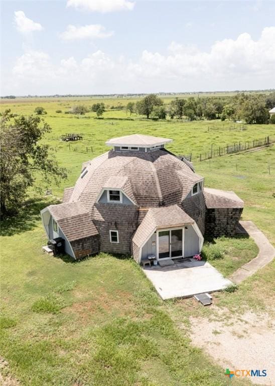 503 Rabbit Run Rd, Victoria, TX 77905 - aerial view of sparsely populated area