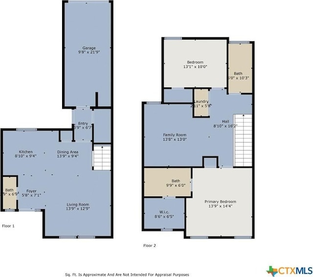 611 Westfield Blvd, Temple, TX 76502 - floor plan / room layout