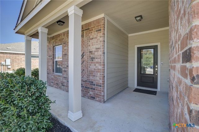 view of property entrance