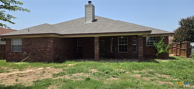 view of rear view of house