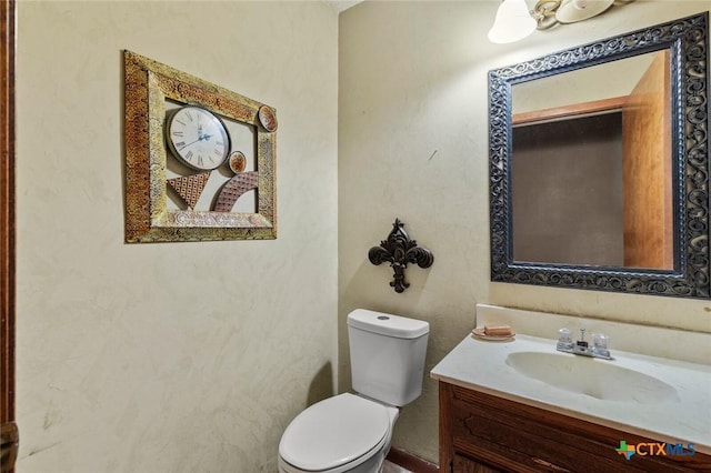 3002 Arrowhead Dr, Temple, TX 76502 - bathroom with toilet and vanity