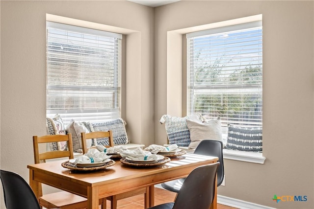 229 Rocky Ridge Dr, New Braunfels, TX 78130 - dining area with plenty of natural light and baseboards