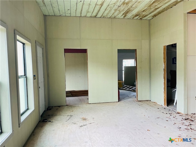 view of empty room